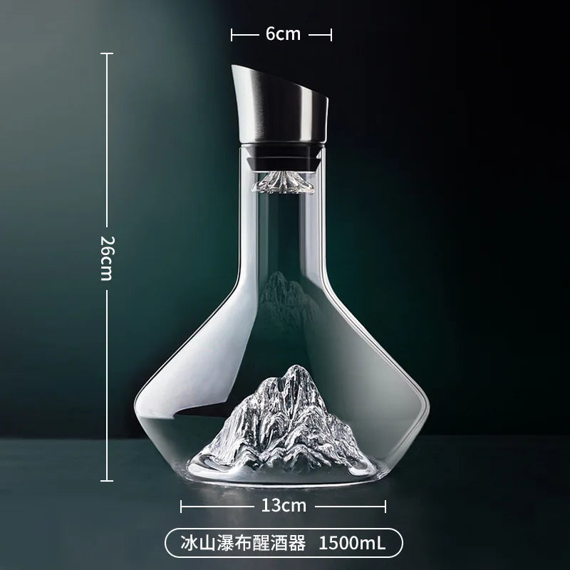 Iceberg Crystal Wine Decanter
