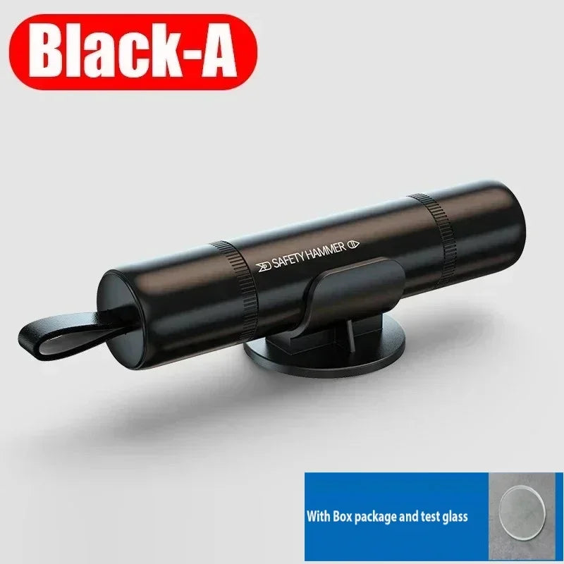2-in-1 Car Escape Hammer