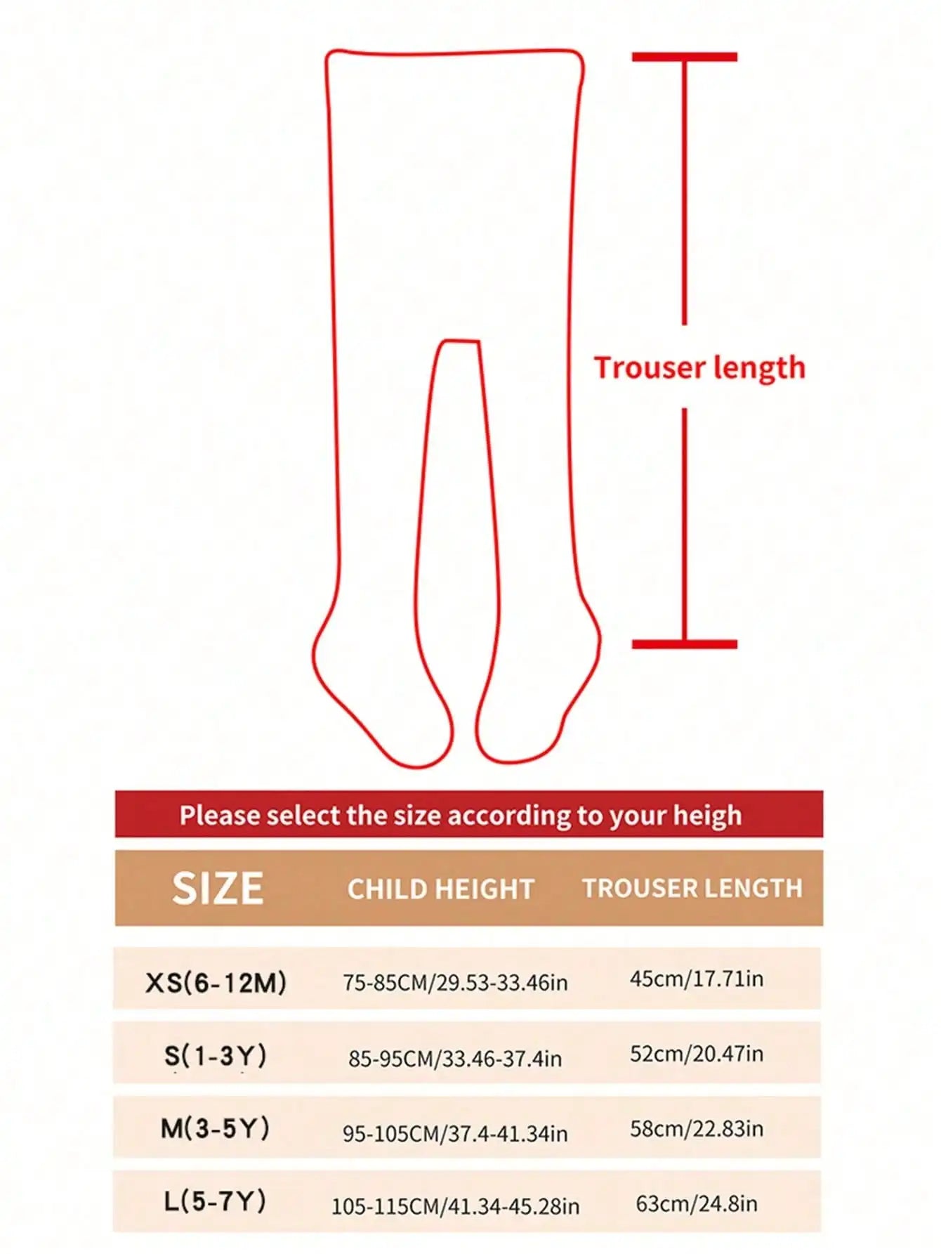 Girls' Warm Winter Pantyhose