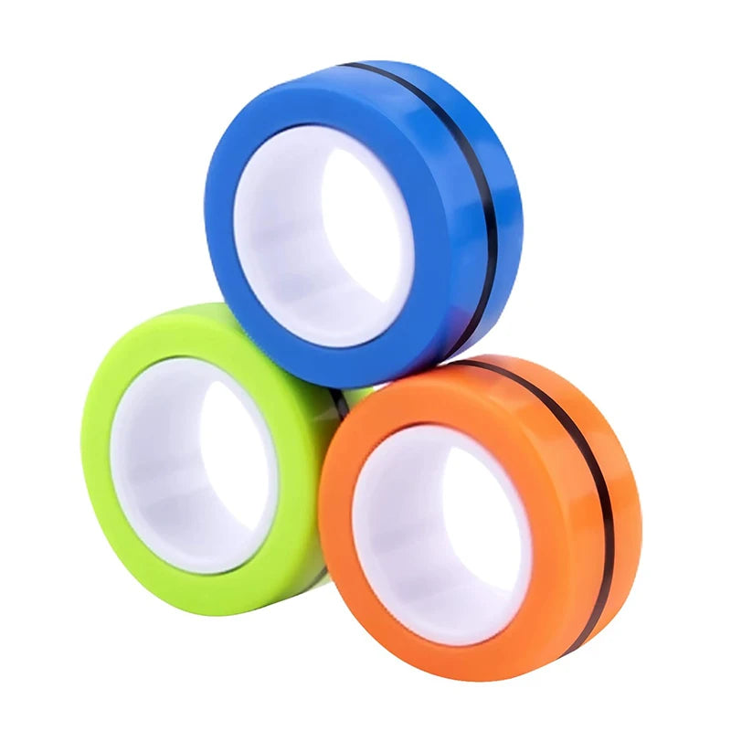 Magnetic Fidget Ring Set