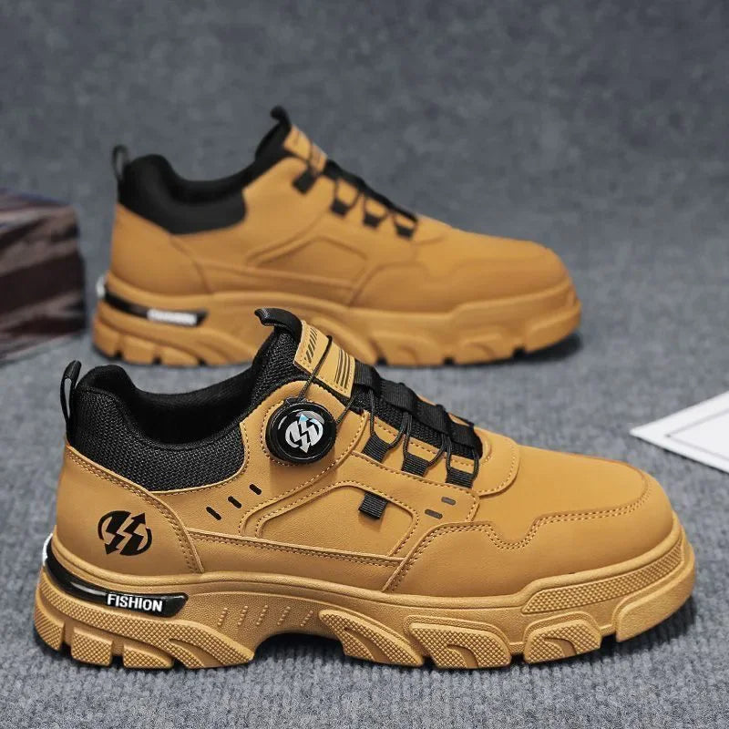 Men's Leather Casual Sneakers