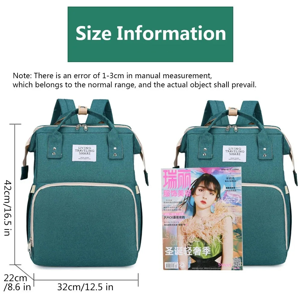 Folding Crib Travel Backpack