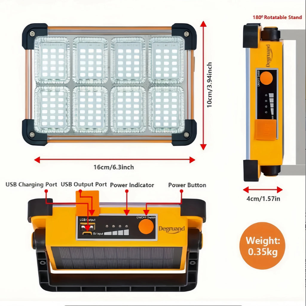Solar Portable Work Lamp