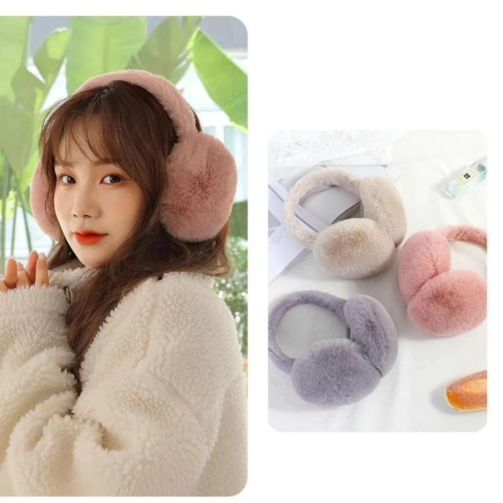 Plush Ear Warmer Muffs