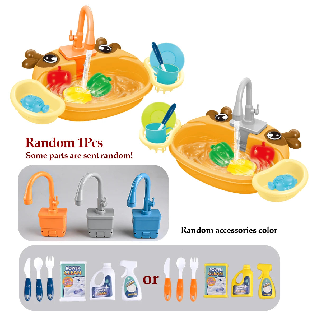 Kids Play Kitchen Sink