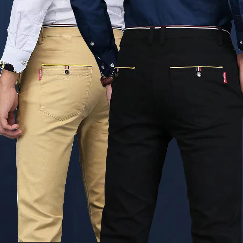 Men's Slim Business Trousers