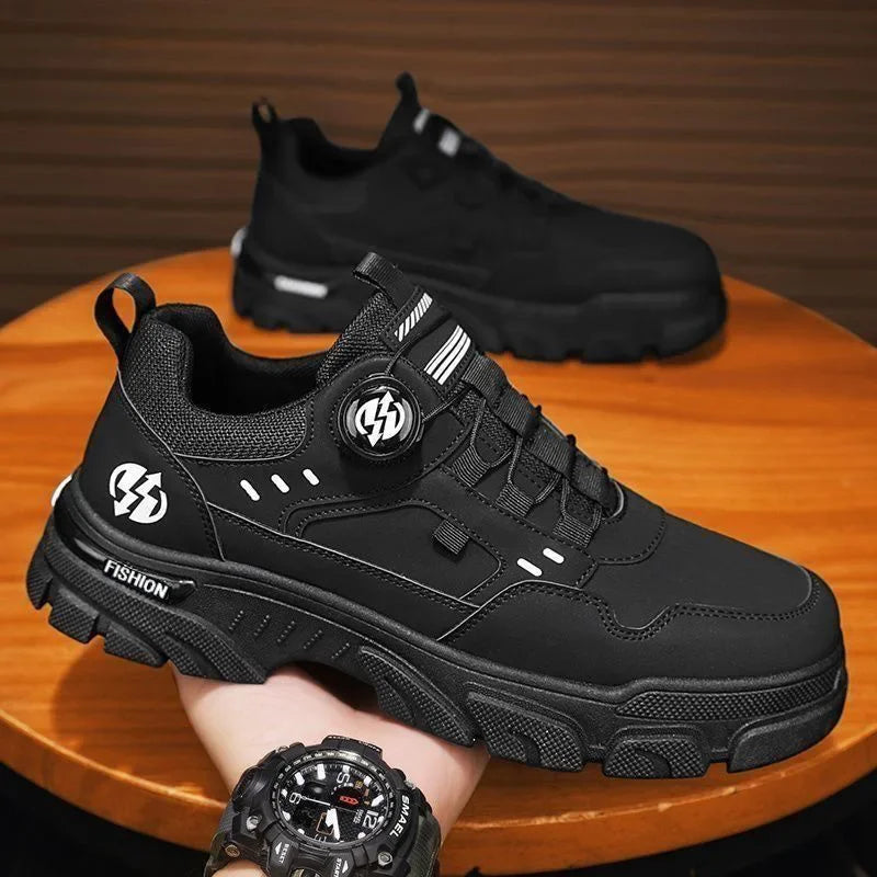 Men's Leather Casual Sneakers