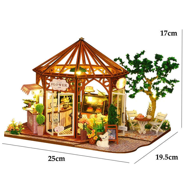 DIY Miniature Dollhouse Kit