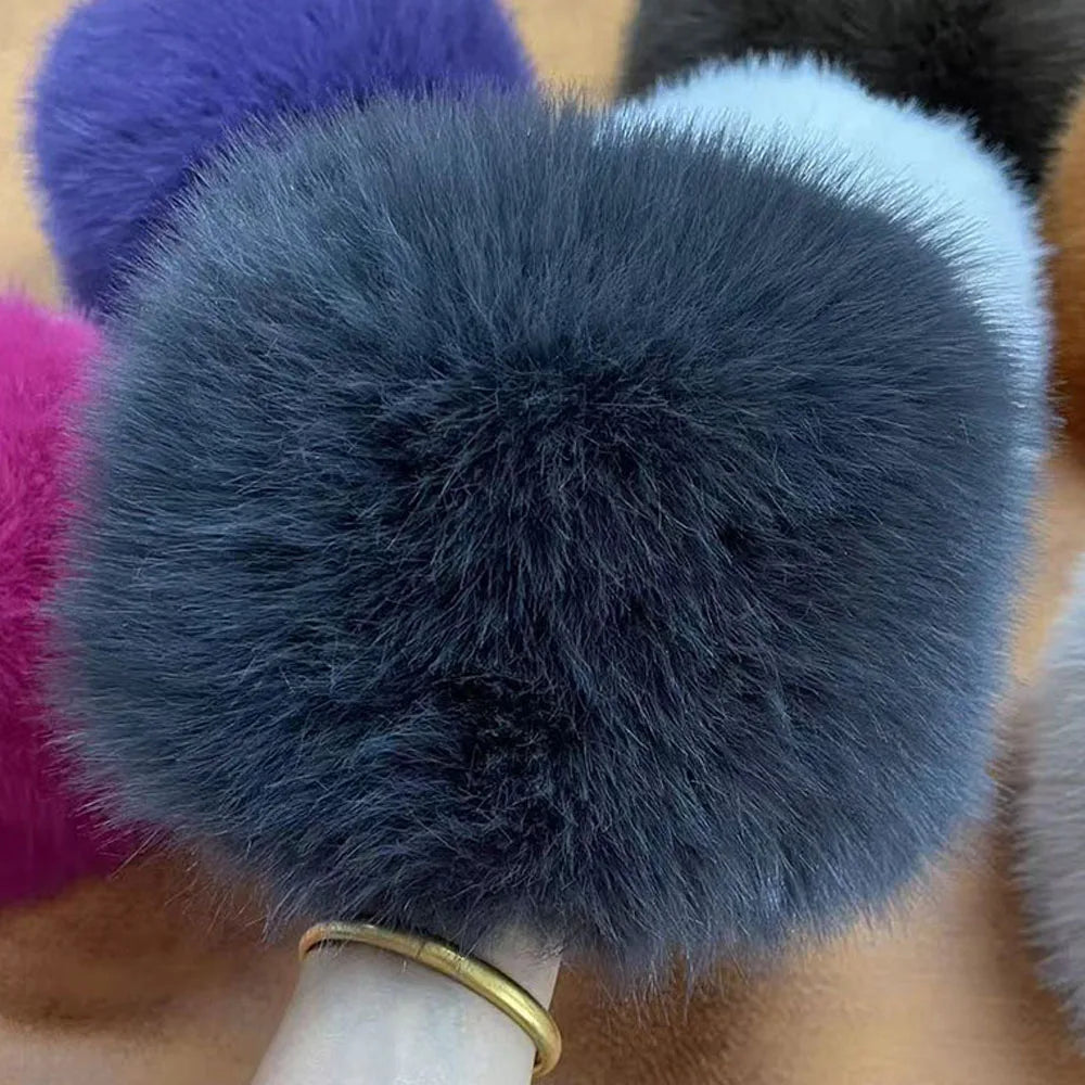 Faux Fox Fur Hat