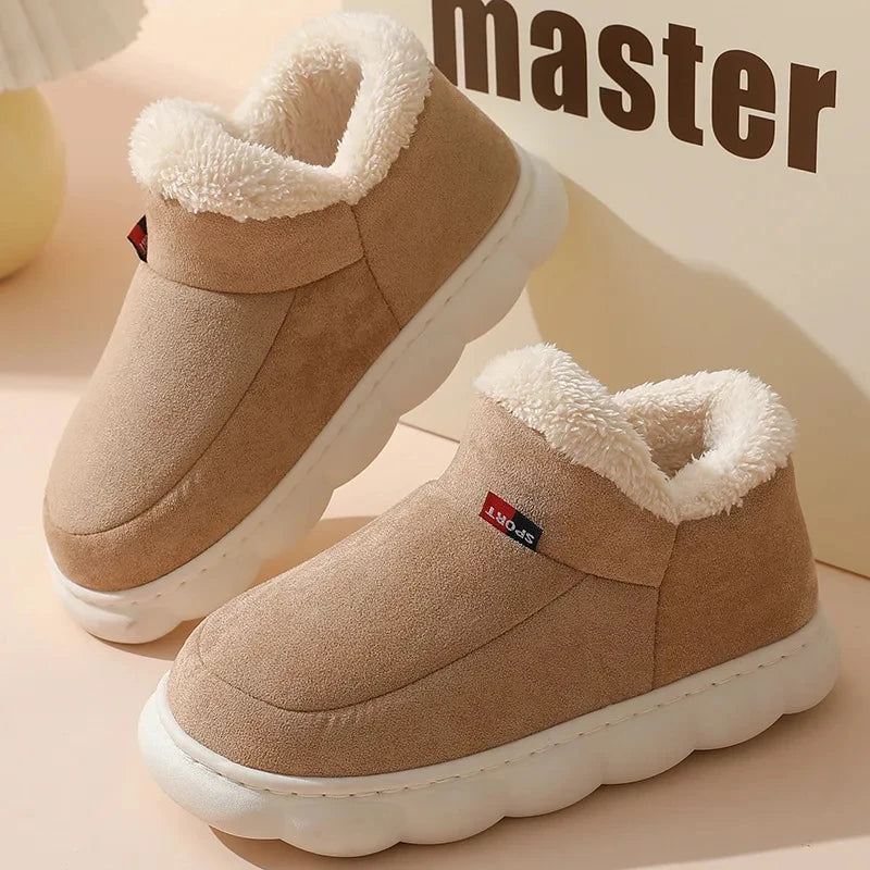 Men's Plush House Slippers