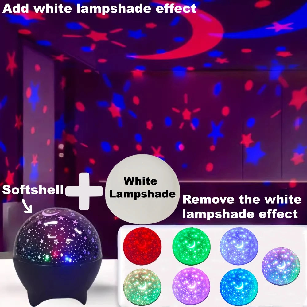 Galaxy Star Projector Lamp
