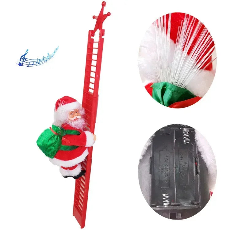 Climbing Santa Toy