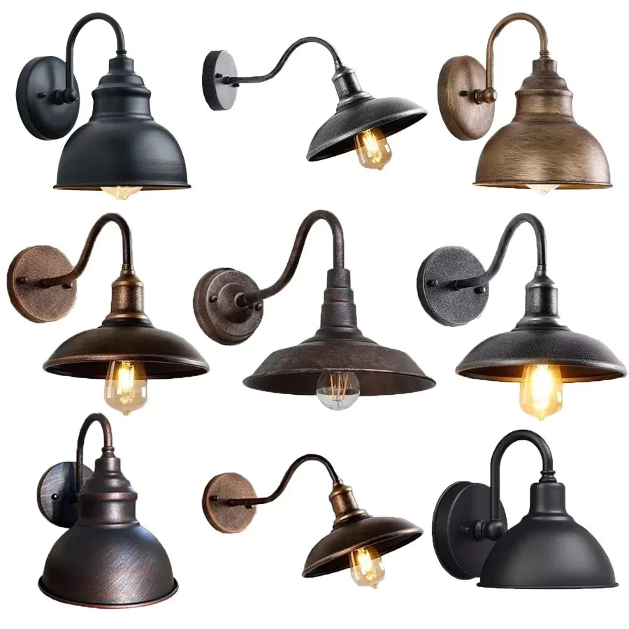 Vintage Industrial Wall Lamp