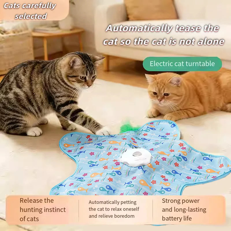 Cat Hunting Blanket Toy