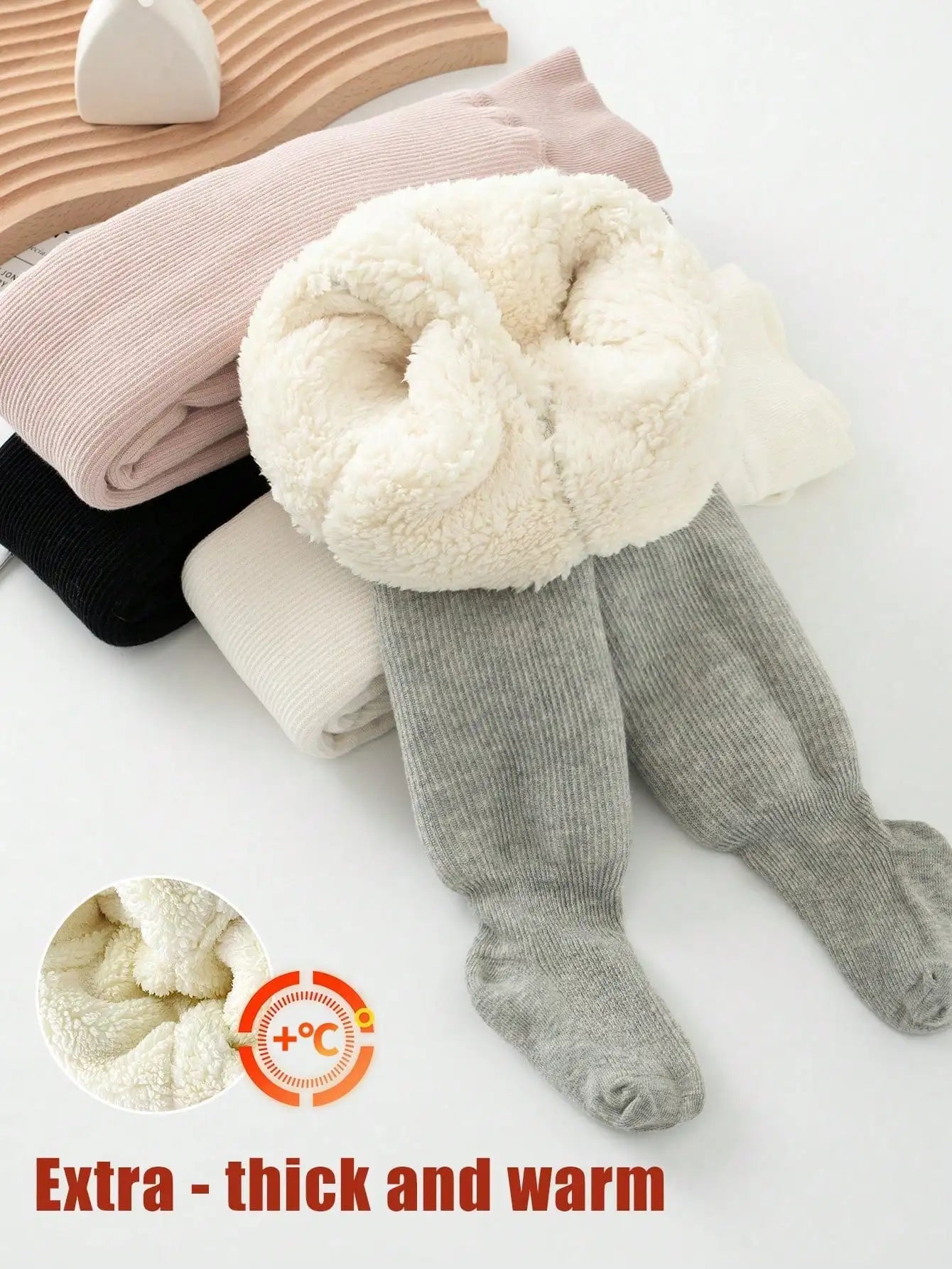 Girls' Warm Winter Pantyhose