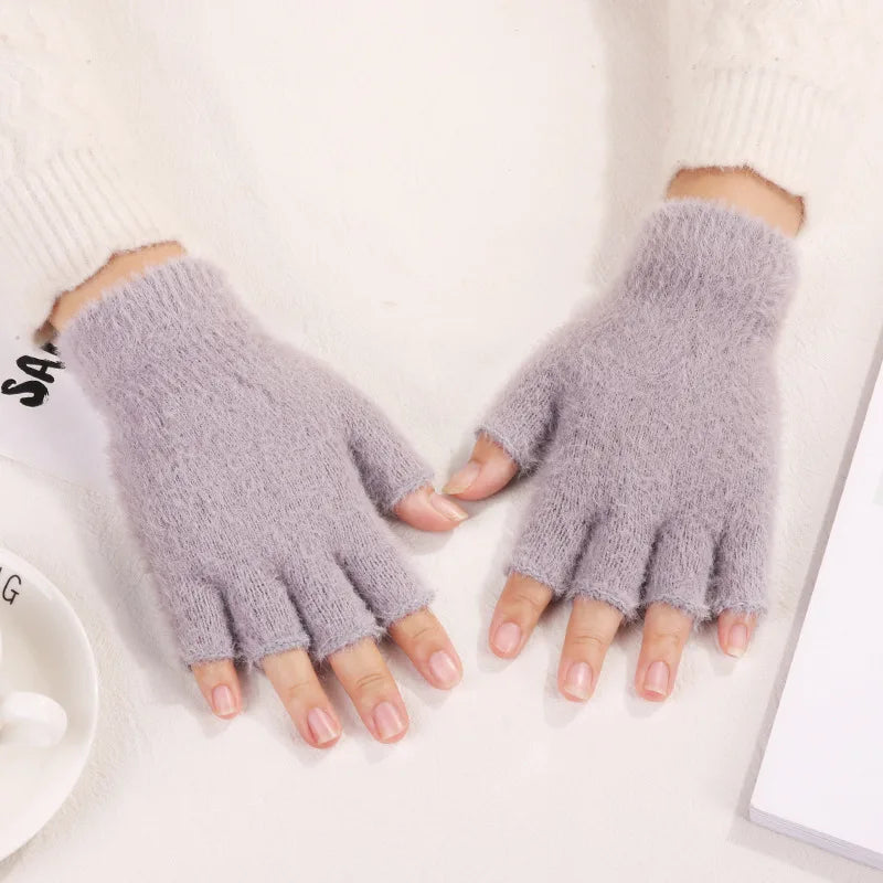Fuzzy Writing Gloves