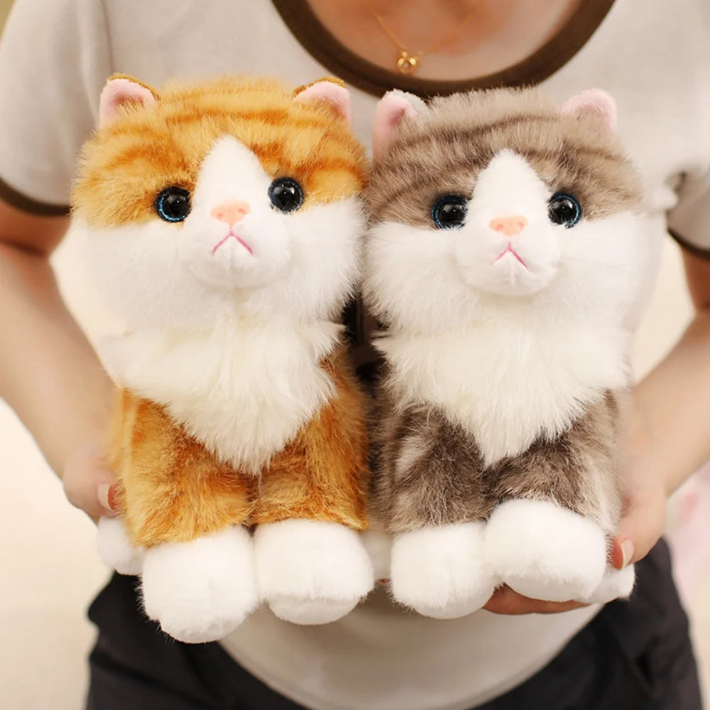 Plush Kitten Keychain