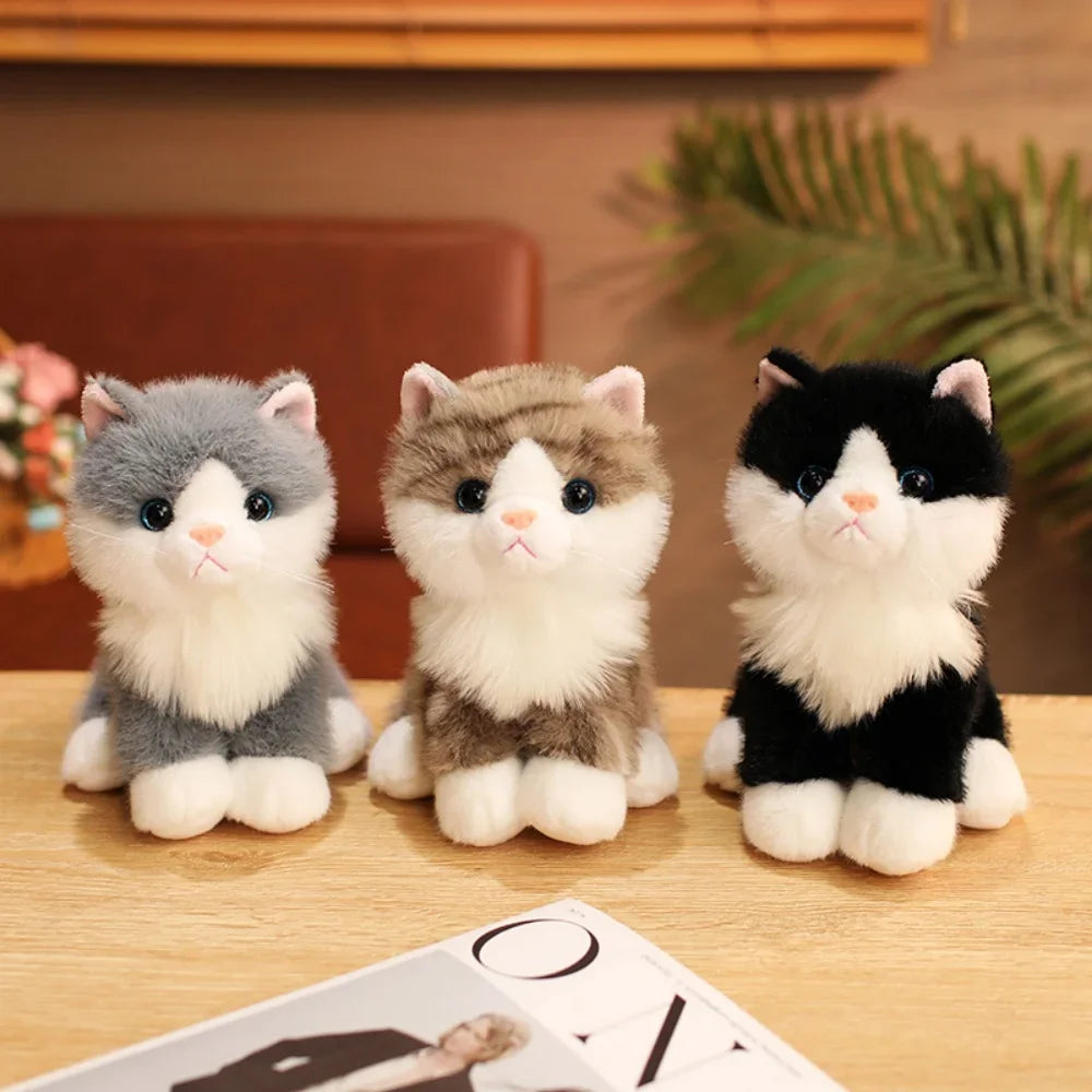 Plush Kitten Keychain