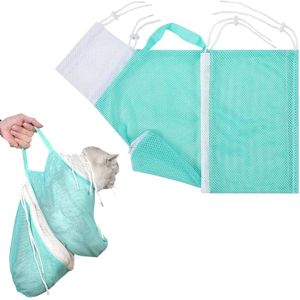 Mesh Cat Grooming Bag