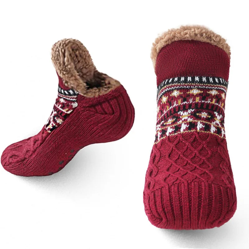 Non-Slip Winter Floor Socks