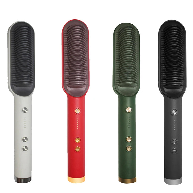 3-in-1 Hair Straightening Brush