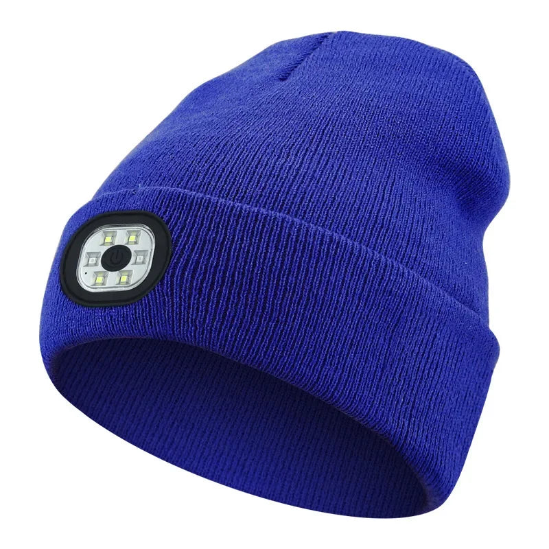 Rechargeable LED Beanie