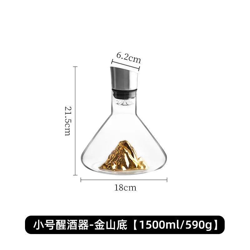 Iceberg Crystal Wine Decanter