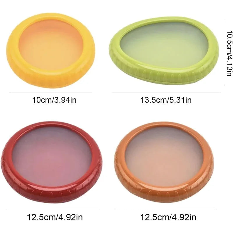 Silicone Fruit Saver Set