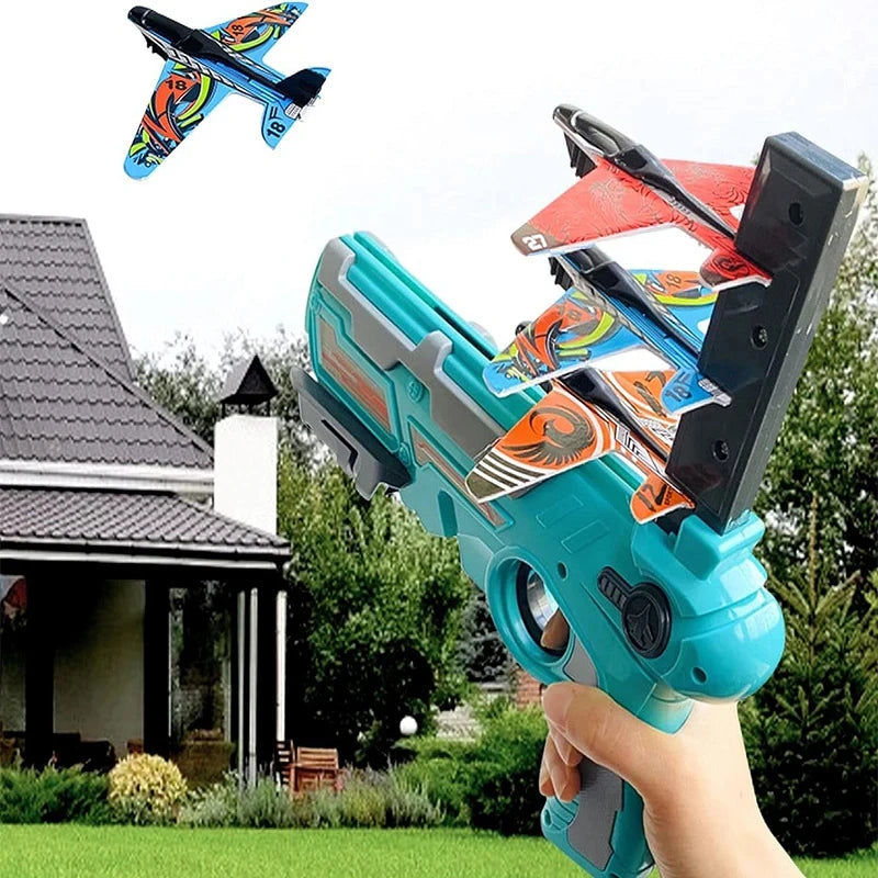 Foam Plane Launcher Toy