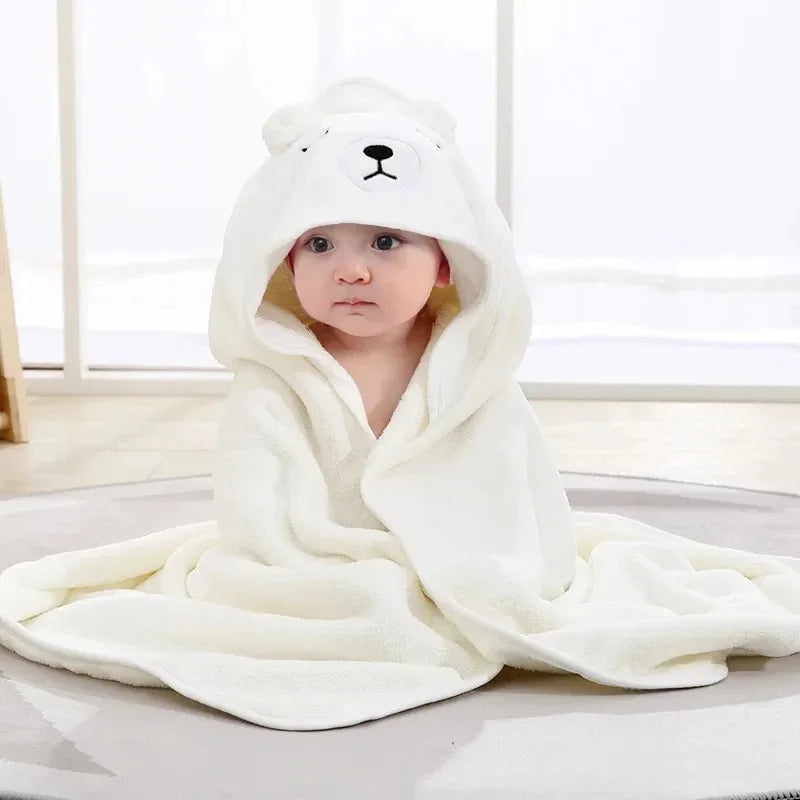 Hooded Baby Bath Towel