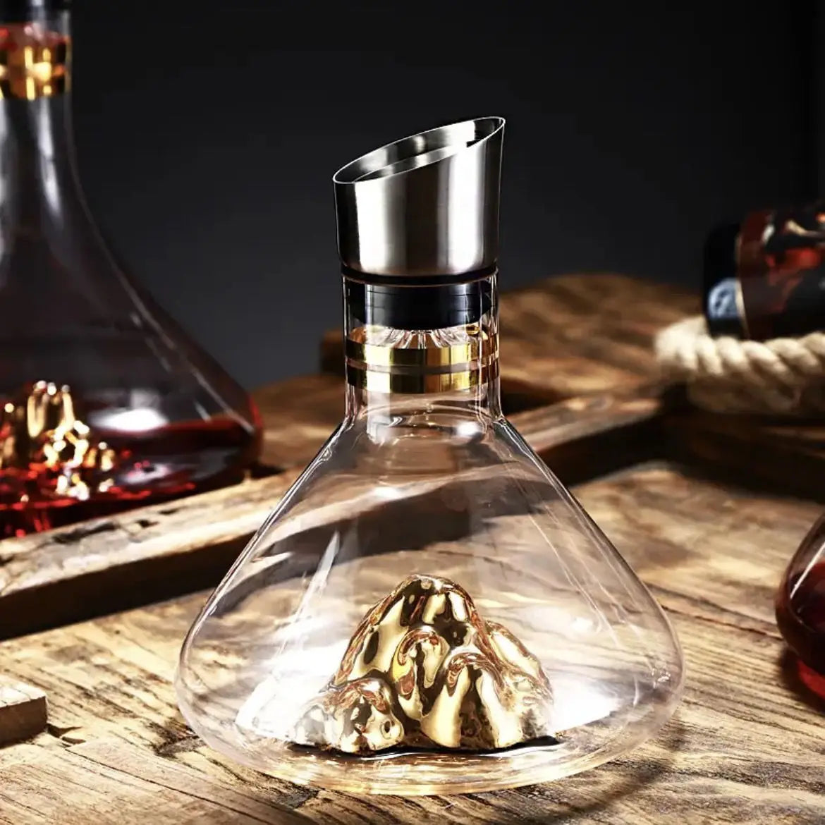 Iceberg Crystal Wine Decanter