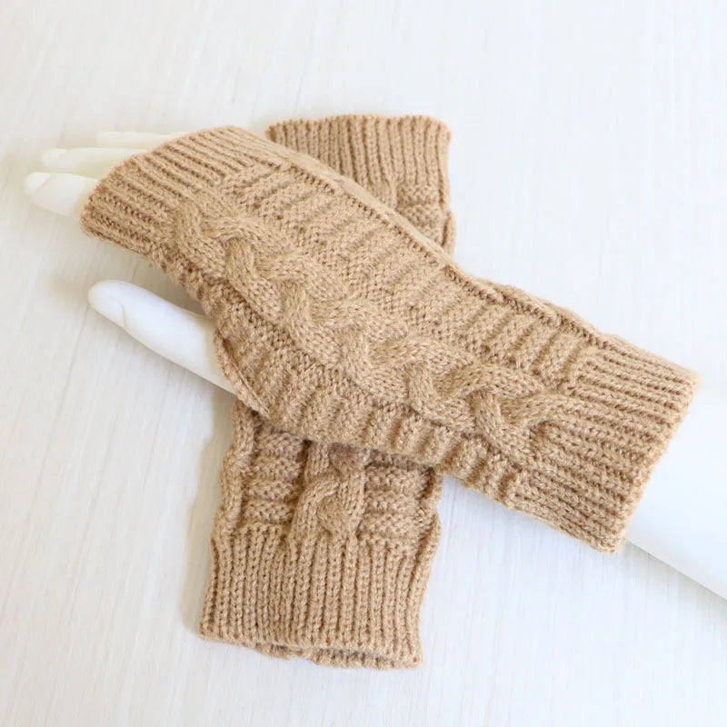 Crochet Fingerless Mittens