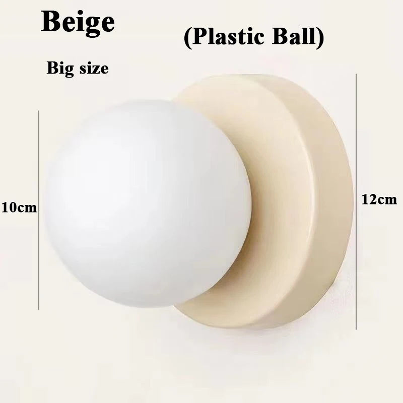 Macaron Ball Wall Lamp