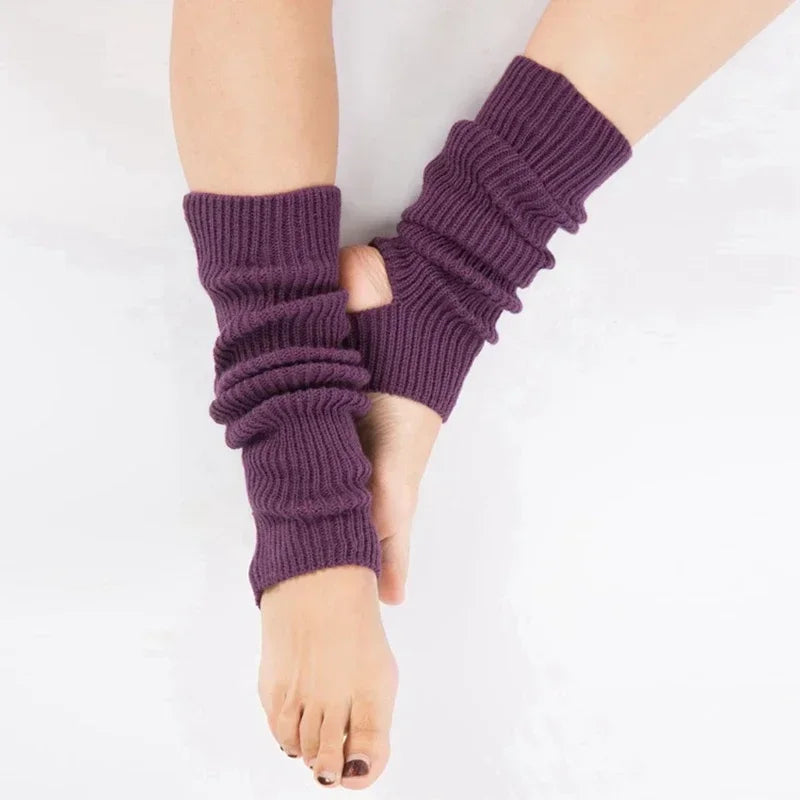 Knitted Dance Leg Warmers