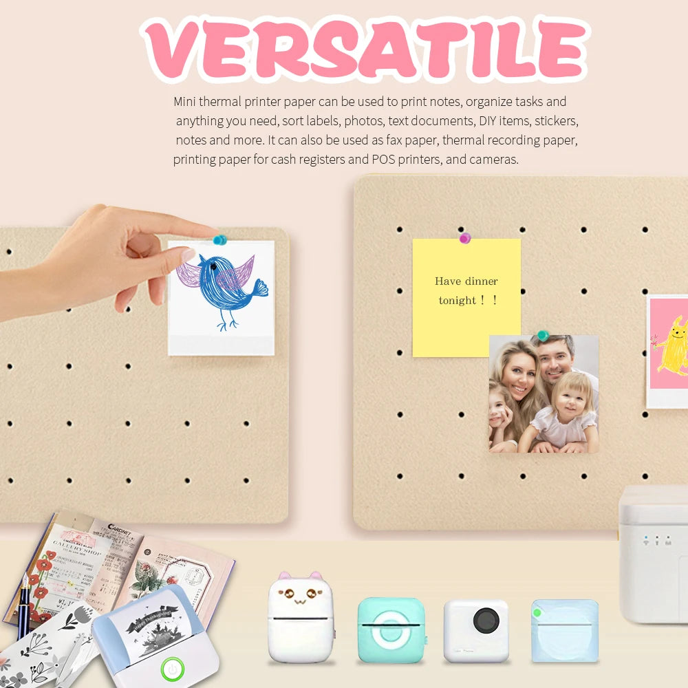 Mini Label Sticker Rolls