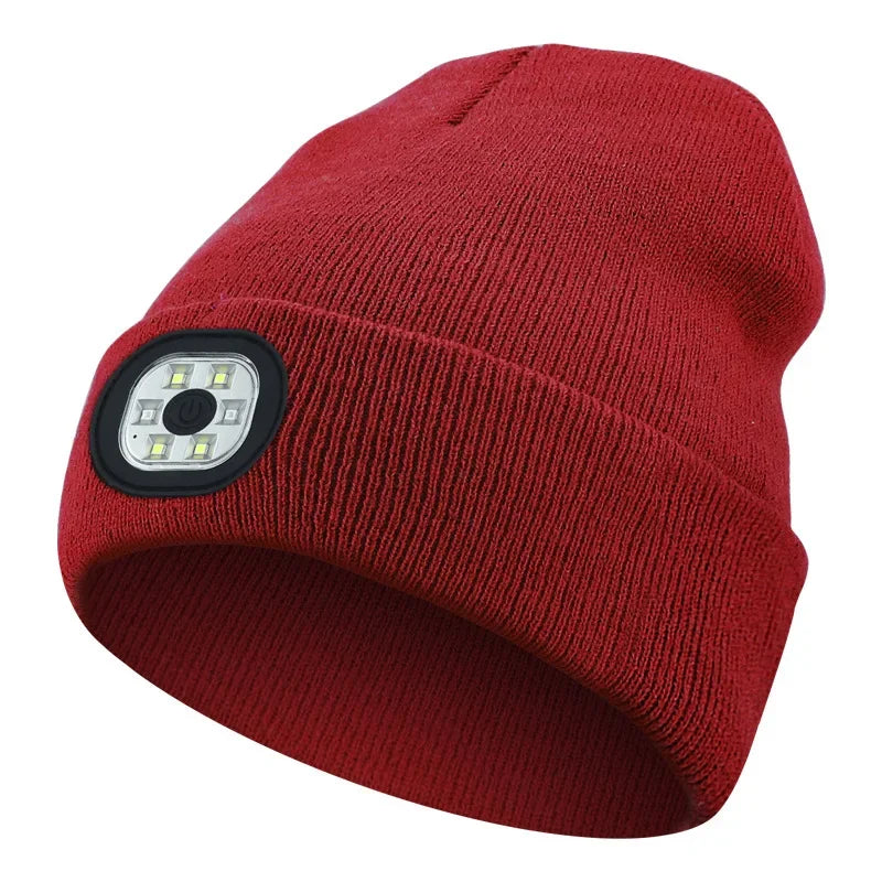Rechargeable LED Beanie