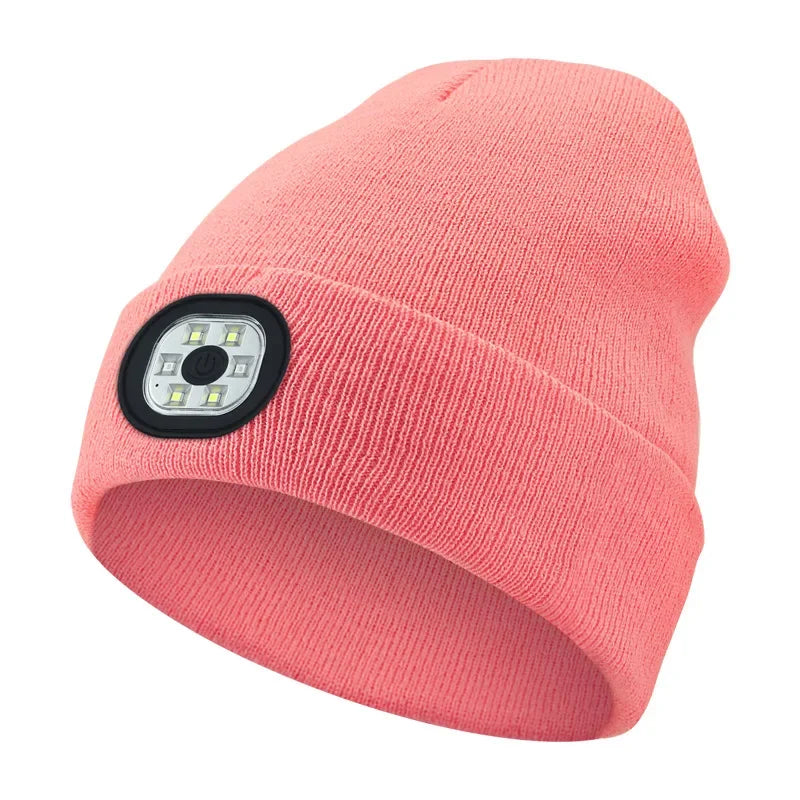 Rechargeable LED Beanie