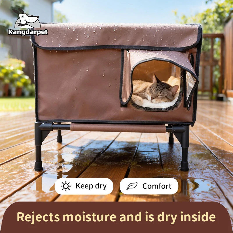 Insulated Outdoor Cat House