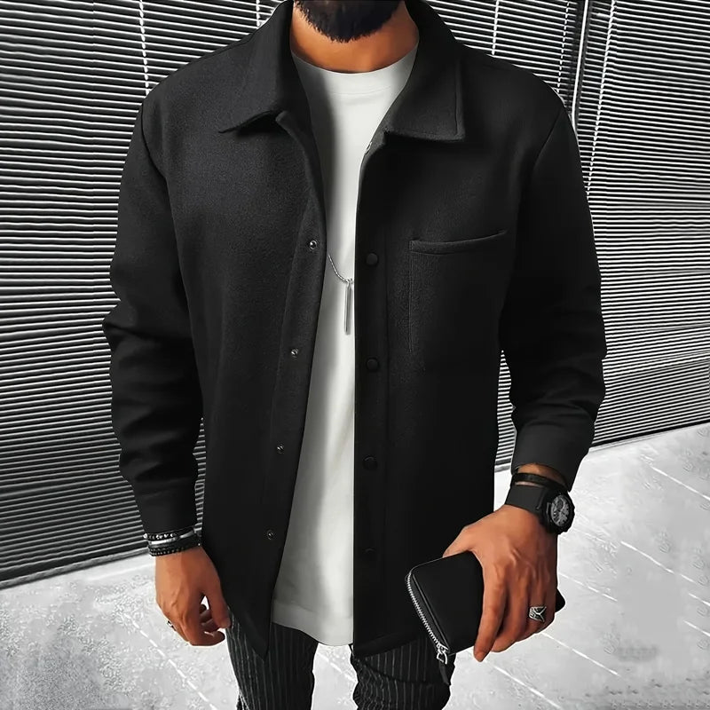 Men's Brushed Casual Jacket