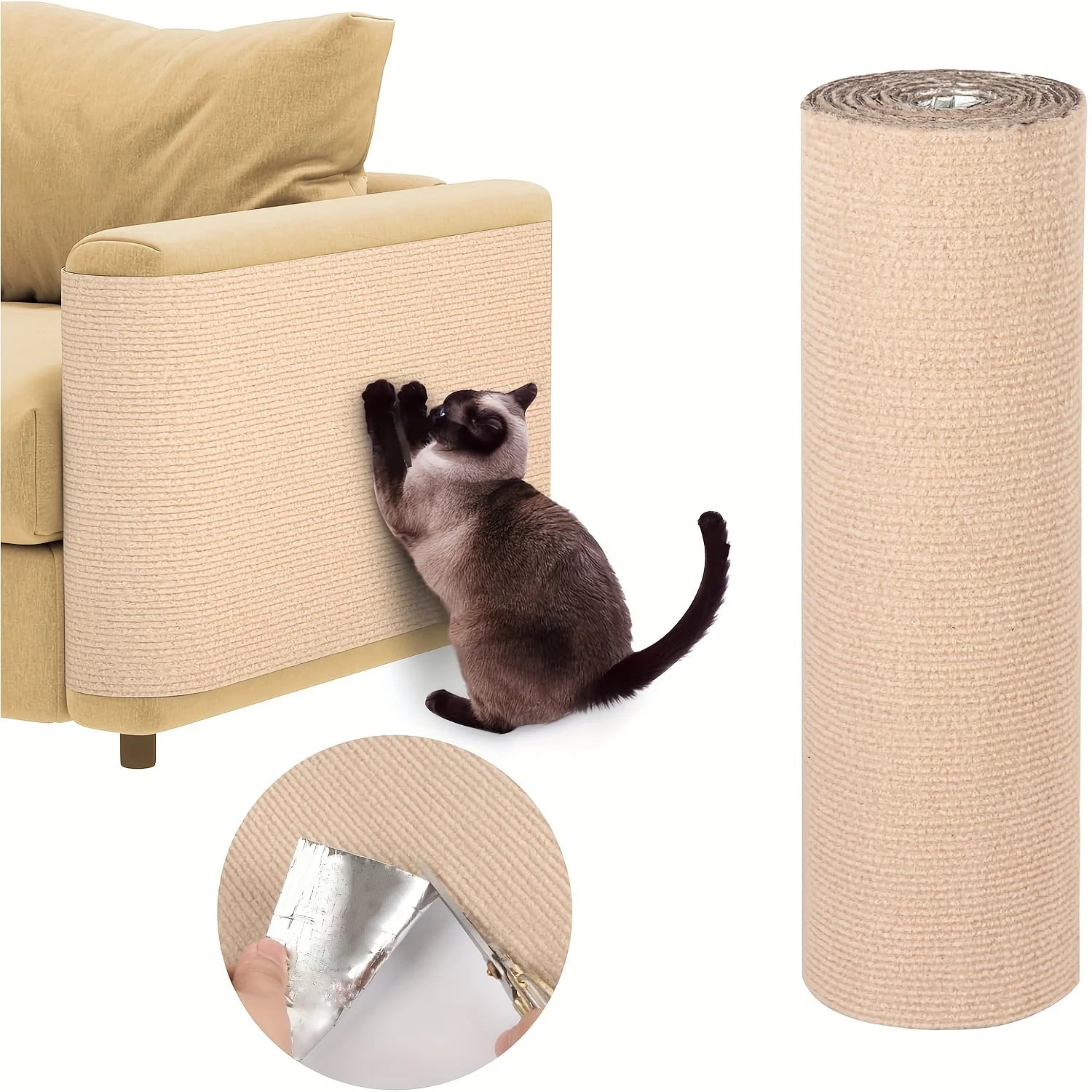 Self-Adhesive Cat Scratch Mat