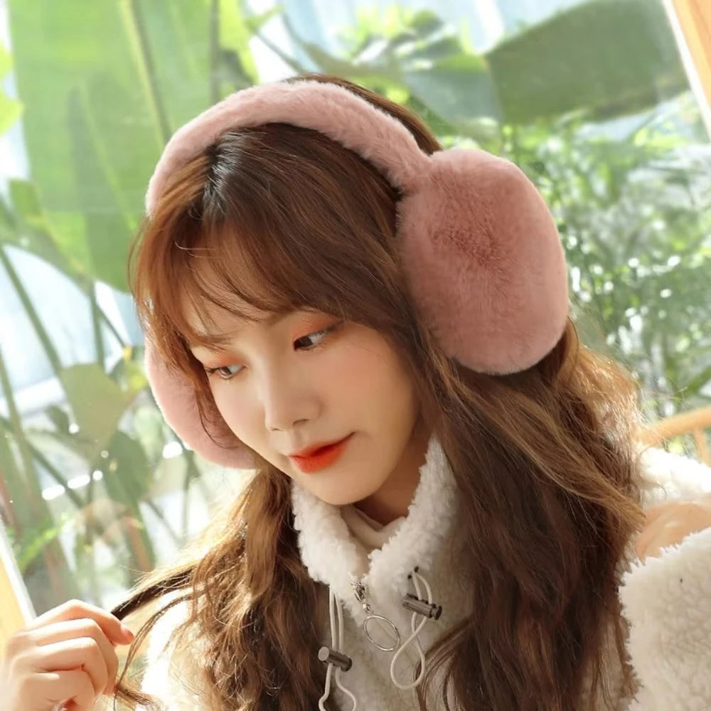 Plush Ear Warmer Muffs