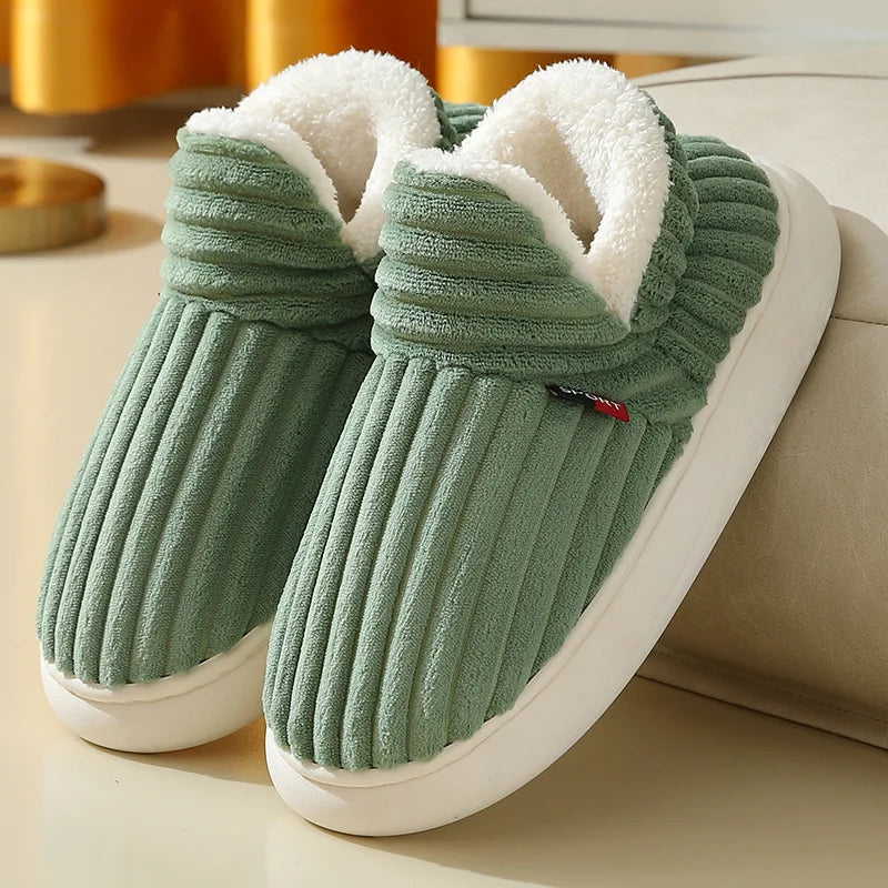 Men's Plush House Slippers