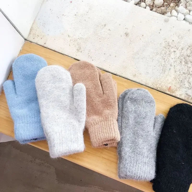Double-Layer Winter Gloves