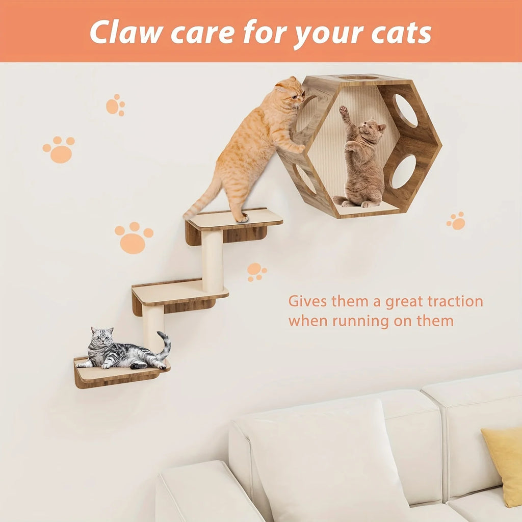 Self-Adhesive Cat Scratch Mat