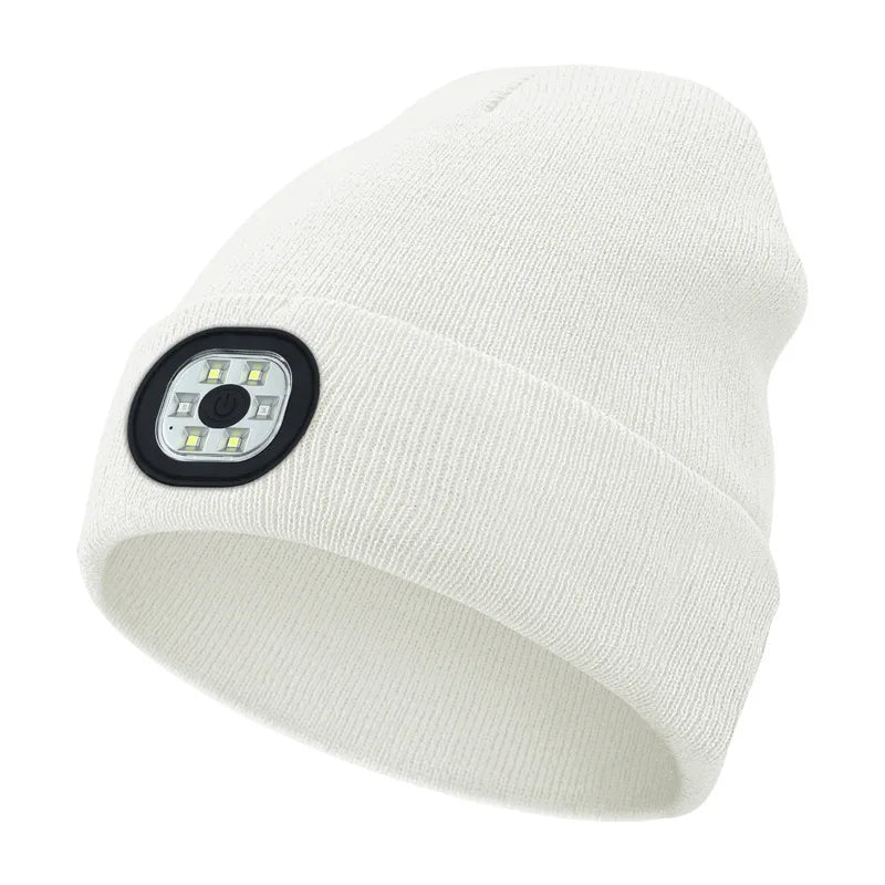Rechargeable LED Beanie