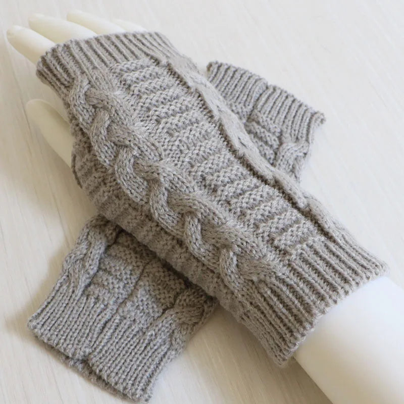 Crochet Fingerless Mittens