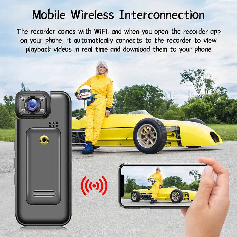 4K Mini Body Camera