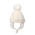 Kids Pompom Earflap Beanie