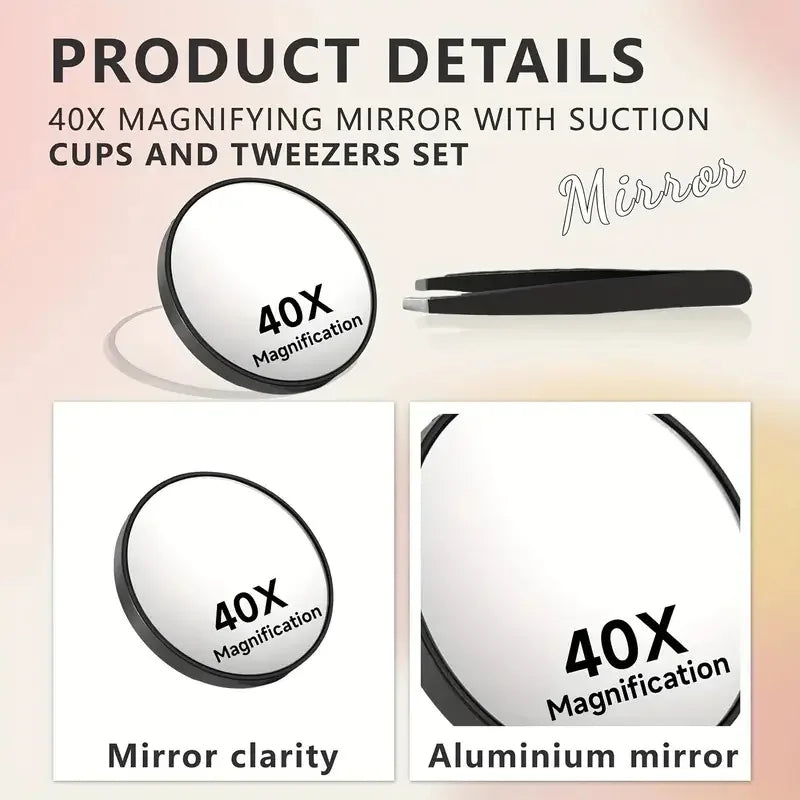 Suction Cup Magnifying Mirror