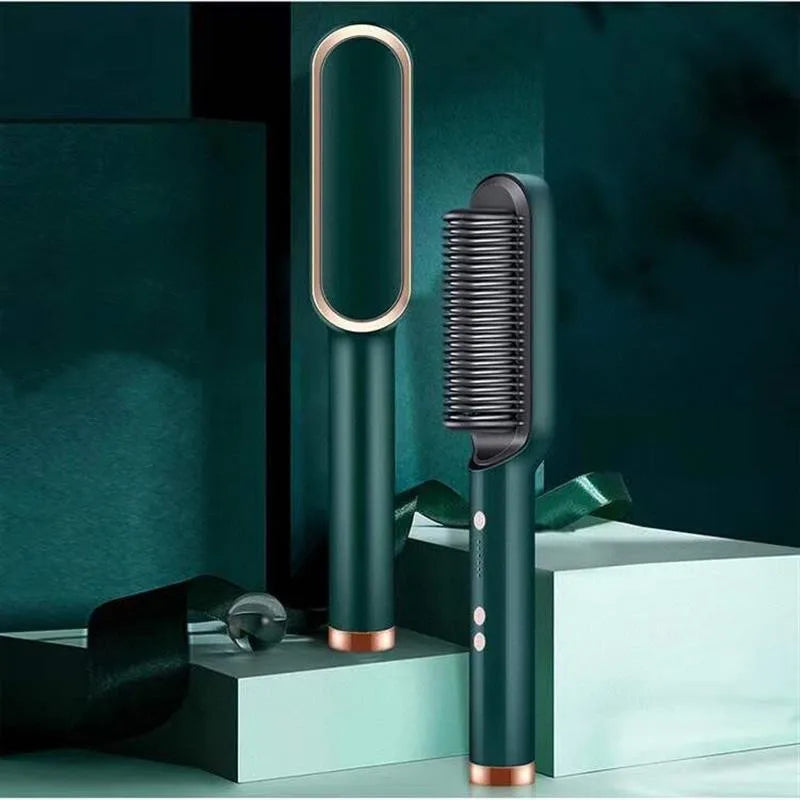 3-in-1 Hair Straightening Brush